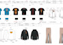 design clothing tech pack and flat sketch for manufacturer